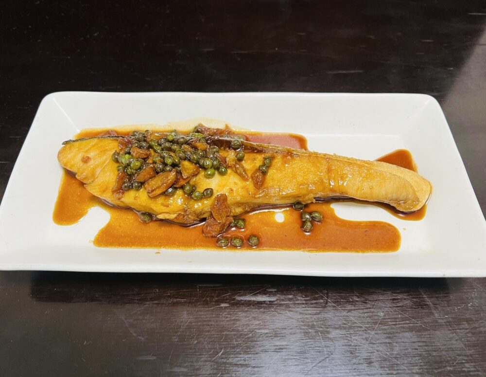 ぶりの照り焼き（スタミナver.）